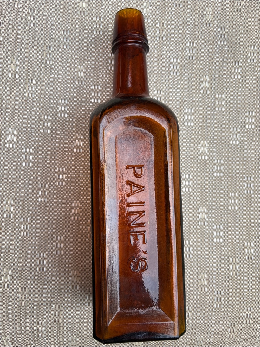 Vintage 1880’s Paine’s Celery Compound Bottle